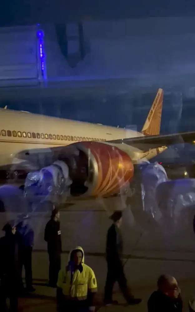 The flight after landing in airport | AP