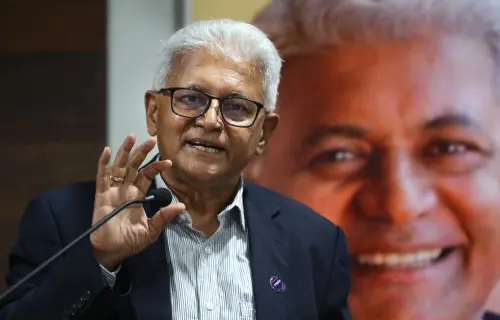 Chairman of the Federal Bank, C Balagopal | Photo: Mathrubhumi/Santhosh KK