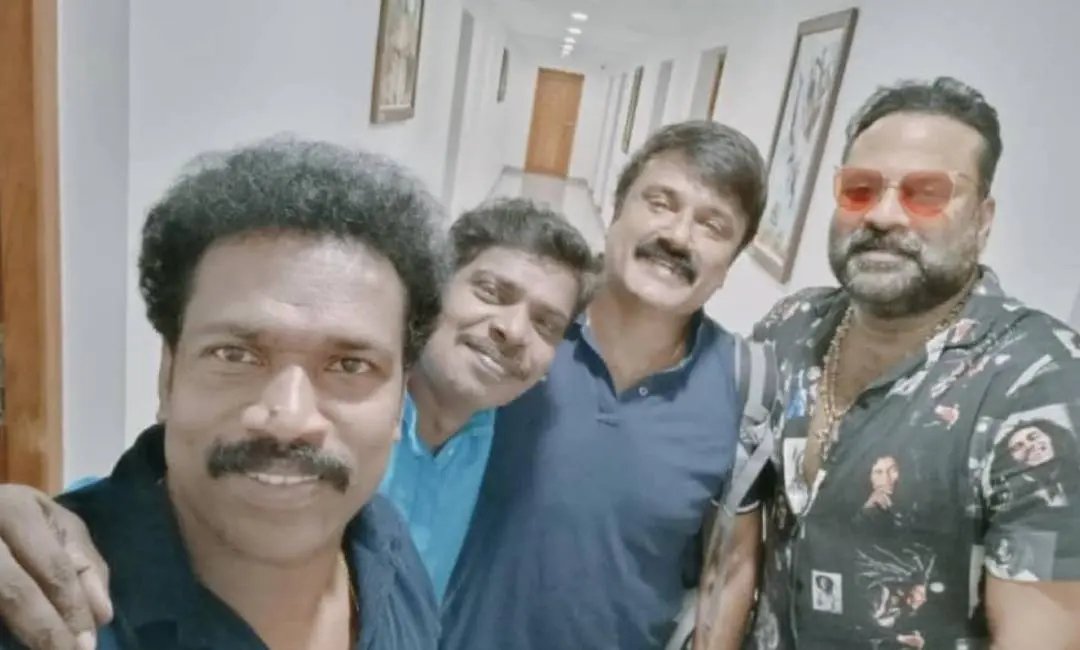 Binu Adimali, Kollam Sudhi, Kalabhavan Prajod, Tini Tom | Photo: Facebook