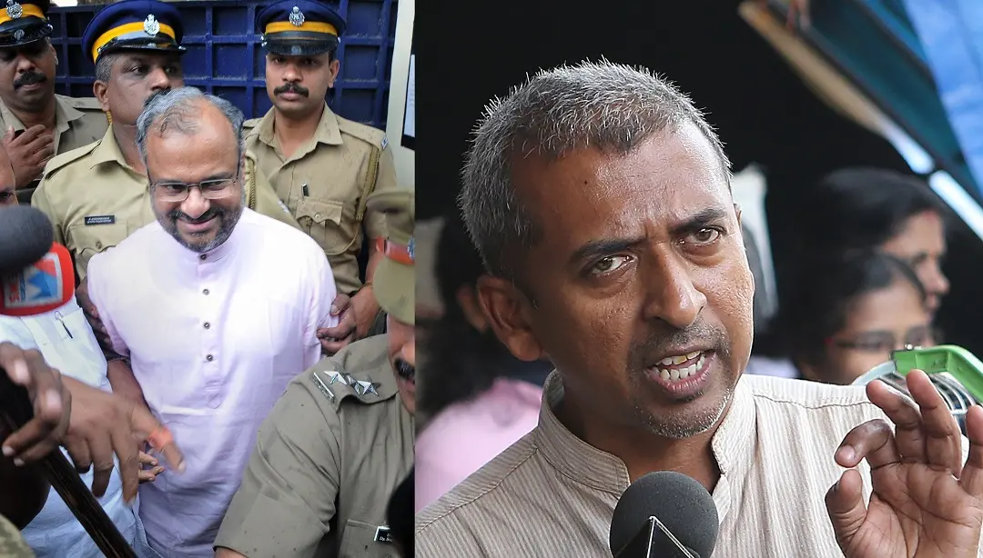 Franco Mulakkal-Augustine Vattoly | Photos: PTI, Shine VS (Mathrubhumi)