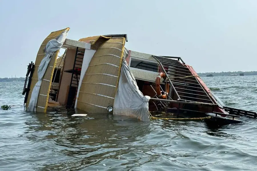 Houseboat capsizes in Vembanad lake, passengers safely rescued
