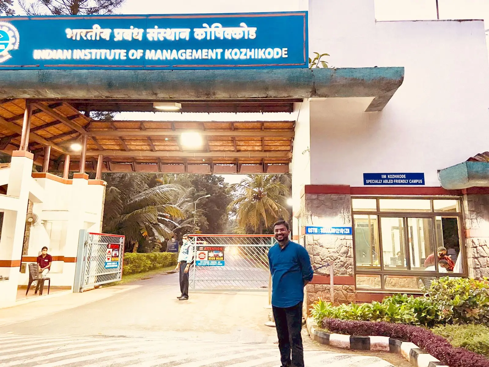 Kushagra Sharan, a PhD scholar of IIM Kozhikode's Fellow Programme in Management (FPM) | Photo provided by institute