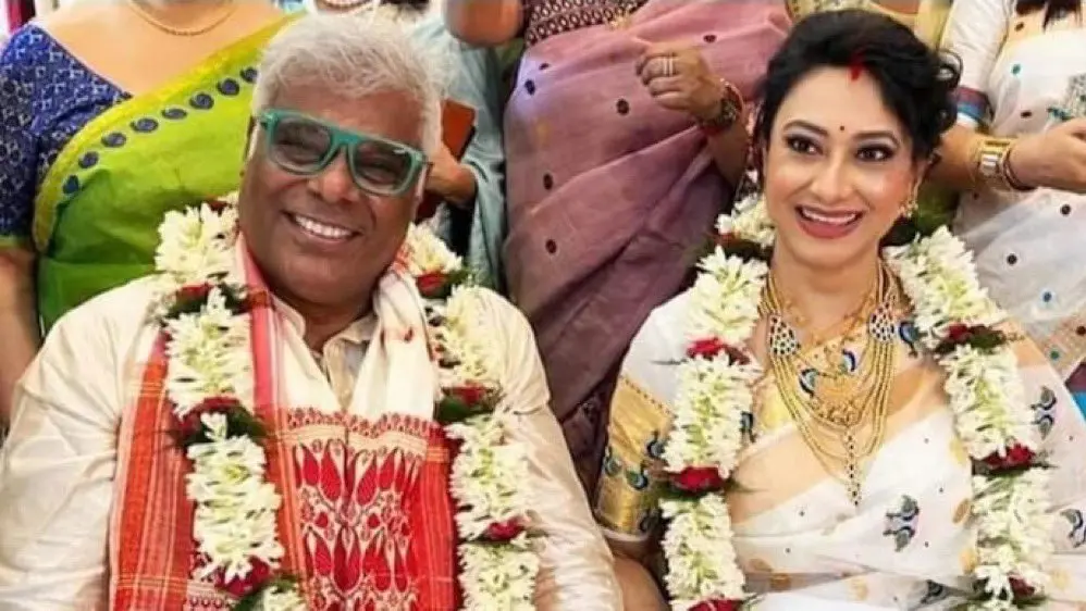 Ashish Vidyarthi, Rupali Barua | Photo: twitter.com/JagadeeshChow3/