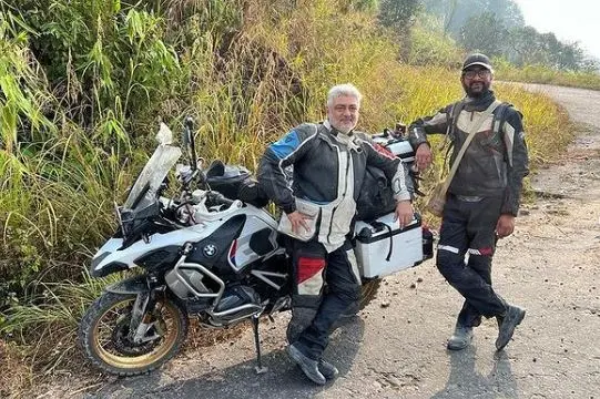 Ajith Kumar gifts BMW superbike worth Rs 12 lakh to fellow rider