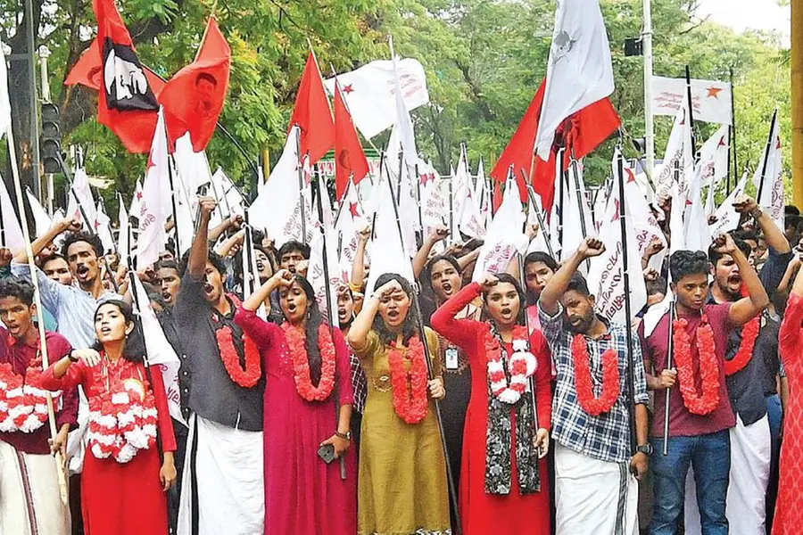 MG University: SFI sweeps college union elections