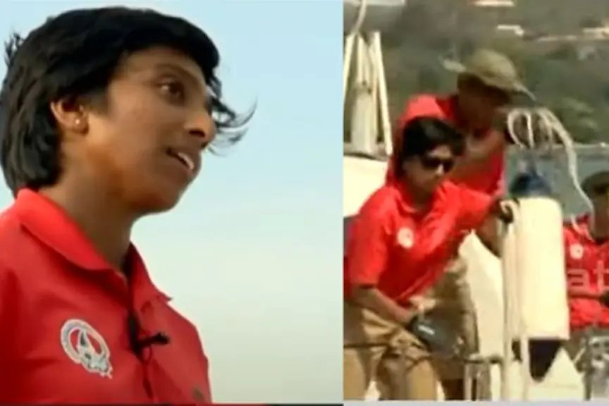 Malayali lady Navy officer to set sail solo around the globe in yacht