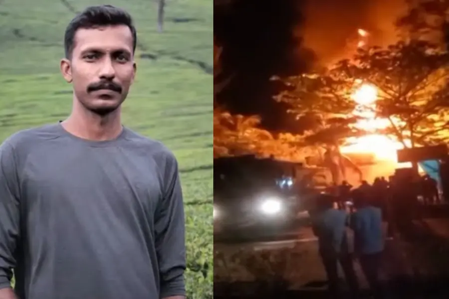 Massive fire at godown in Kinfra Park, TVM; firefighter killed as building collapses