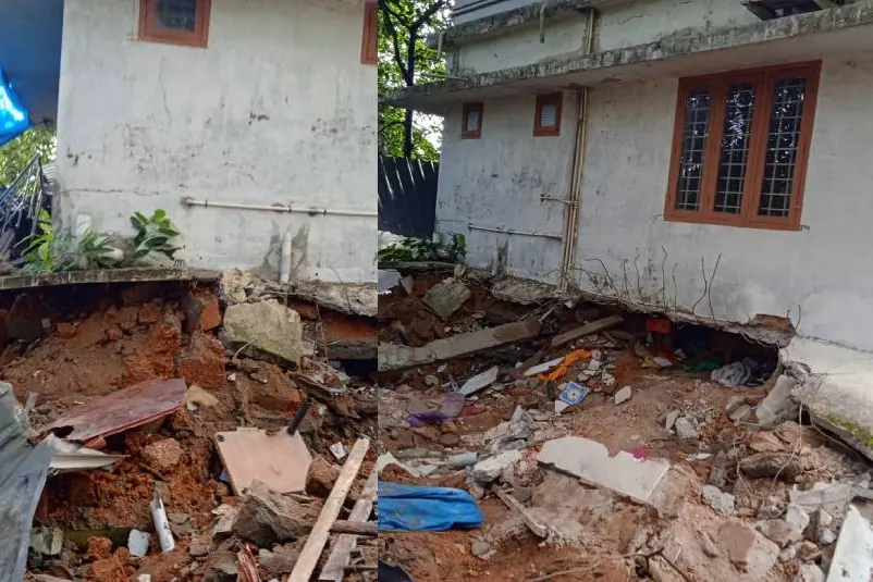 Boy dies as house collapses in Perumbavoor