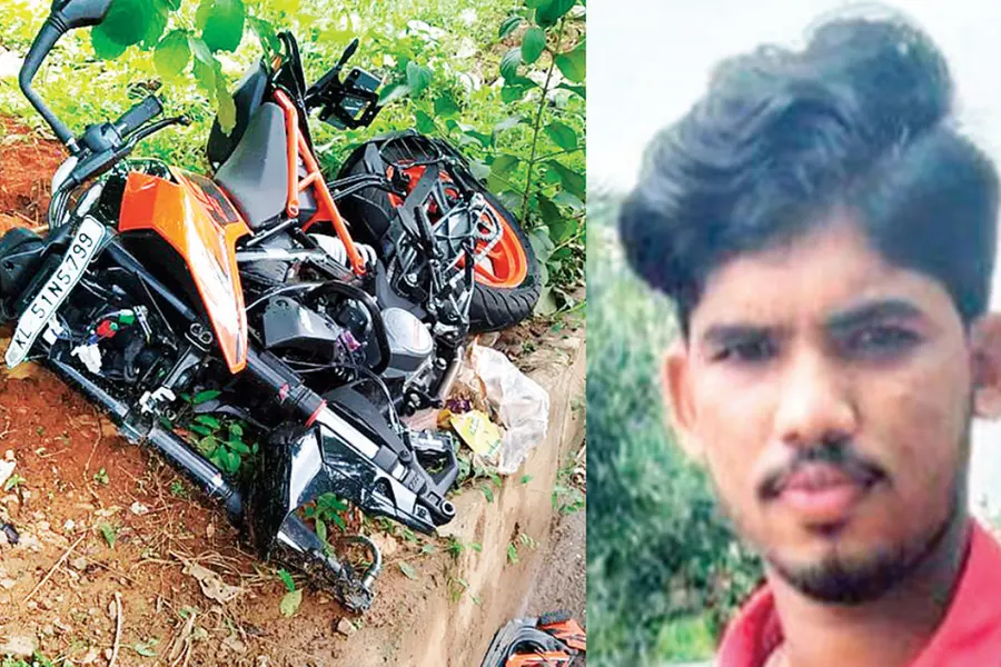 Palakkad youth dies in accident while returning after showing off newly bought bike to friends