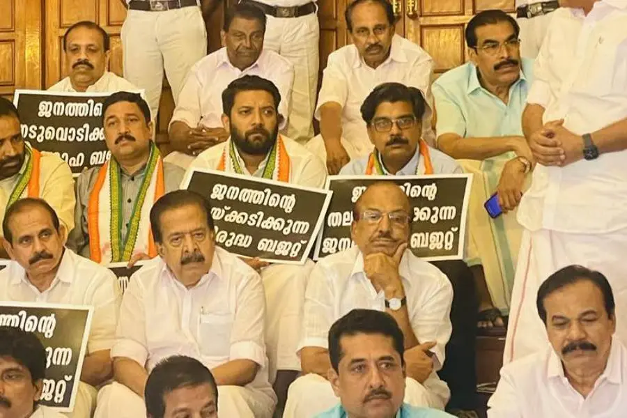 Opposition strengthens agitation against Kerala govt's budget proposal to impose cess on fuel