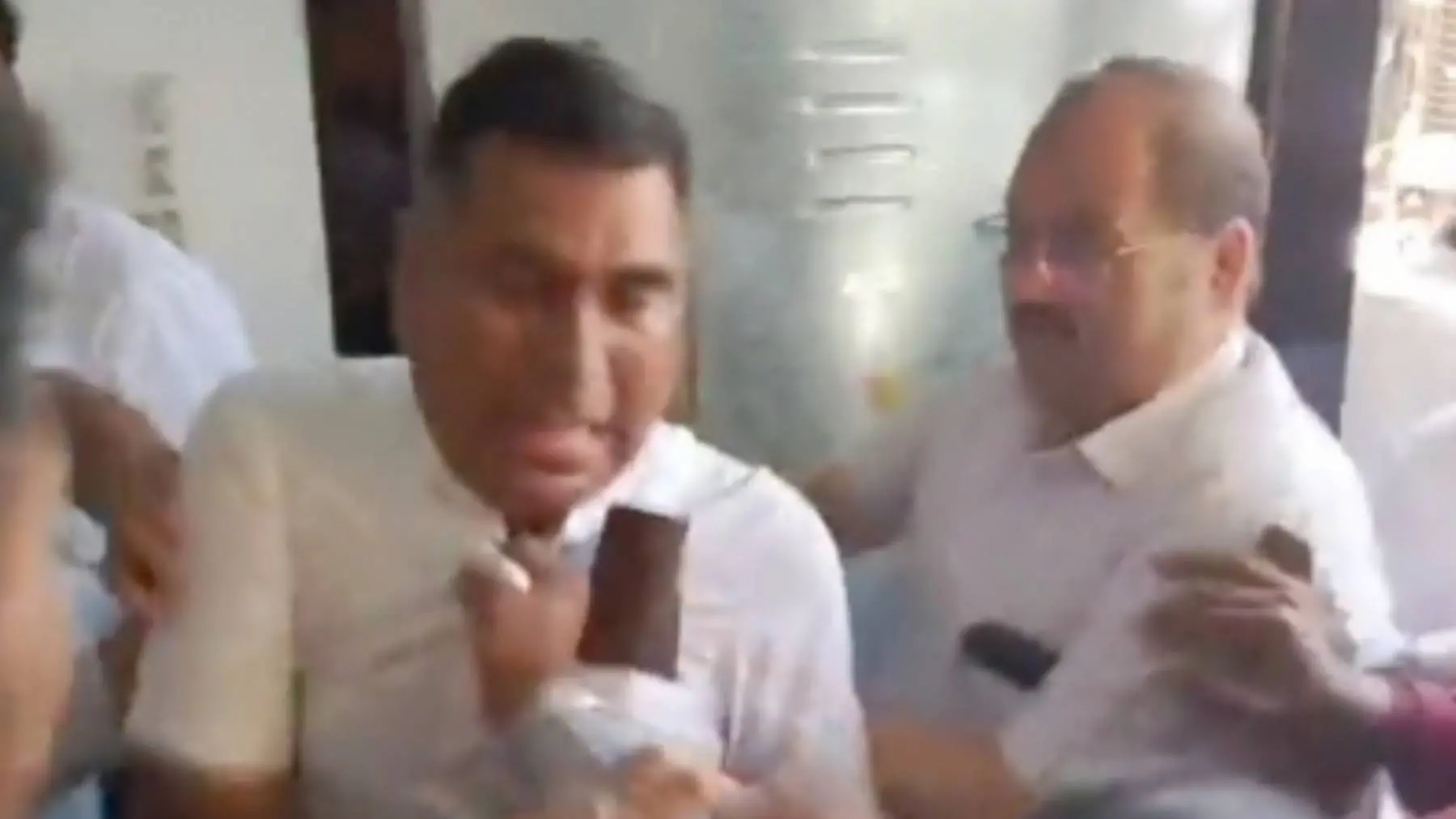 Supporters of Ashok Gehlot and Sachin Pilot exchanged blows in Ajmer ahead of AICC Secretary and Rajasthan co-incharge Amrita Dhawan's visit on Thursday.
