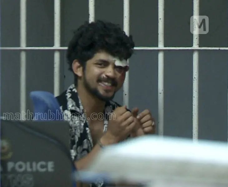 Doyal under police custody. Photo: Mathrubhumi