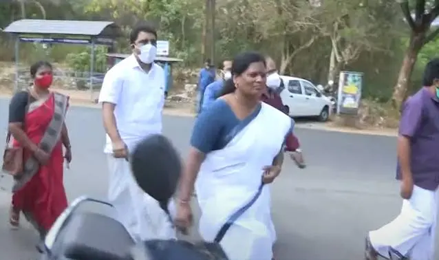MLA K. Santhakumari. Source: Mathrubhumi News
