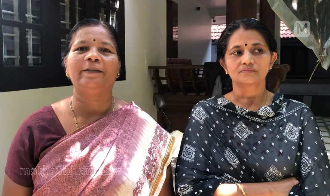 Ambika and Anjali, prime witnesses of the Tanur boat accident. Photo: Mathrubhumi