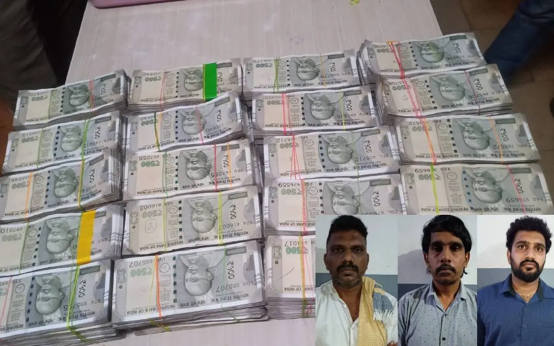 Hawala money, accused (inset) | Photo: Pradeep Payyoli