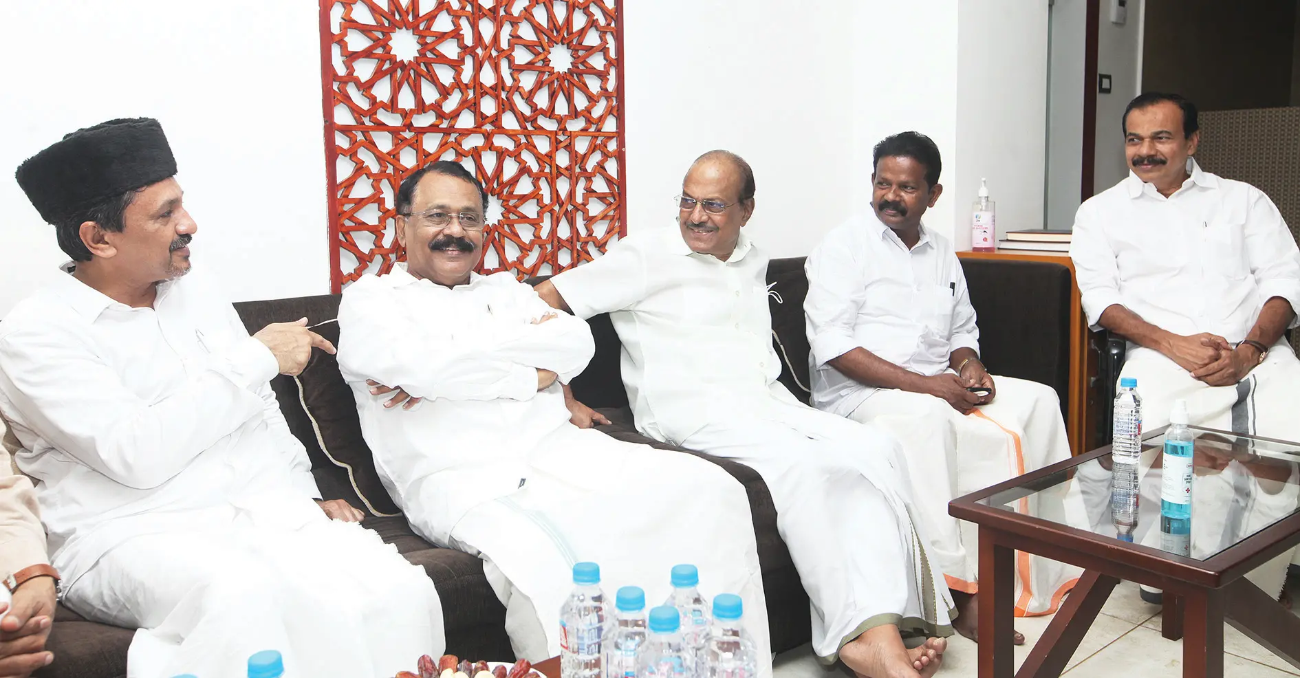 Goa Governor PS Sreedharan Pillai at Panakkad | Photo: Mathrubhumi