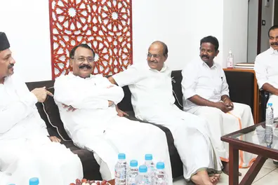 Goa Governor Sreedharan Pillai visits Panakkad Tharavad