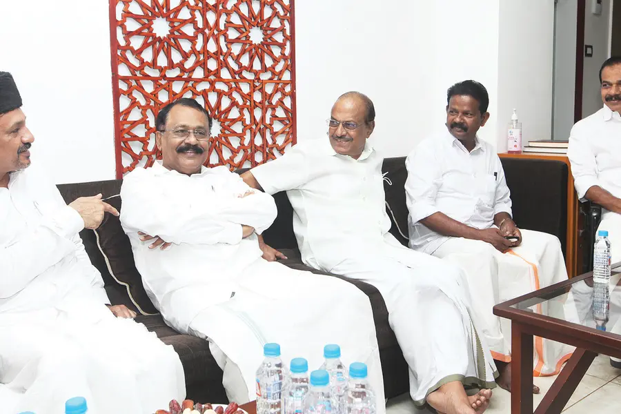 Goa Governor Sreedharan Pillai visits Panakkad Tharavad