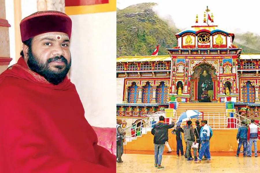 പിളരുന്ന ജോഷിമഠ്; പ്രാര്ഥനകളോടെ ബദരിനാഥ് ക്ഷേത്രത്തിലെ മുഖ്യ പൂജാരി ഈശ്വരപ്രസാദ് നമ്പൂതിരി