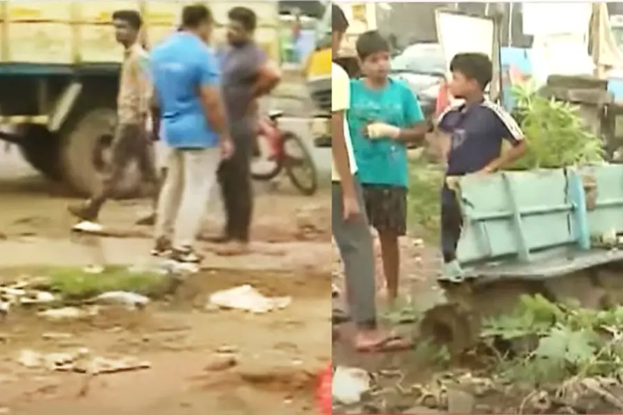 Protest site of Avikkal Thodu sewage plant destroyed