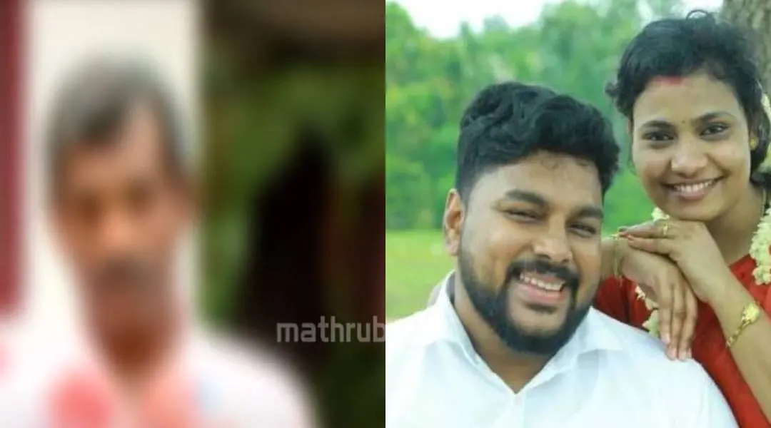 ജോയ്സ്നയുടെ പിതാവ് ജോസഫ്(ഇടത്ത്) ഷിജിനും ജോയ്സ്നയും(വലത്ത്)