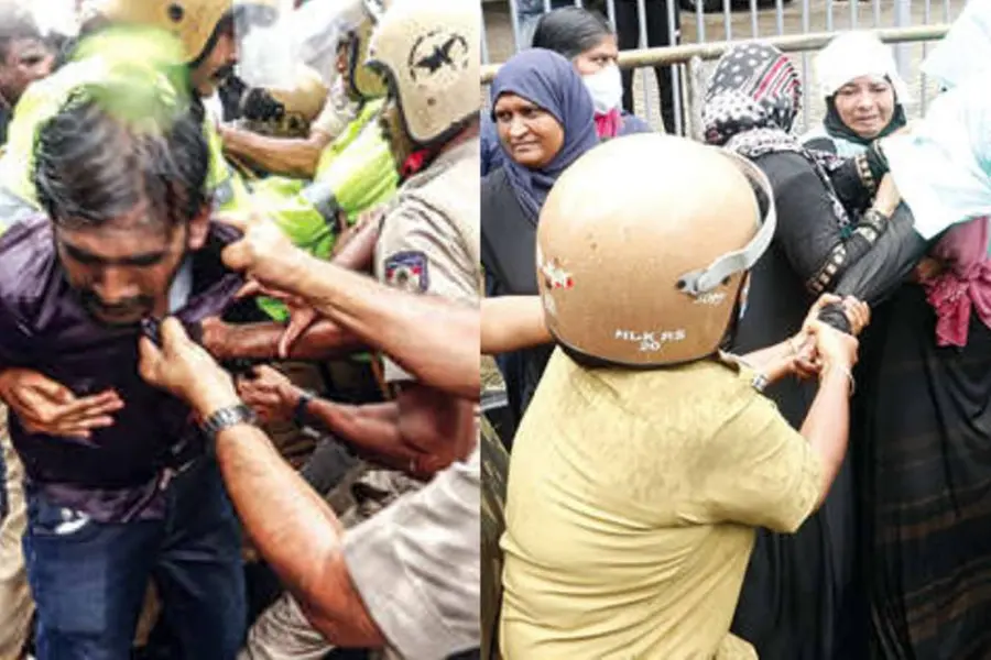 Kozhikode: Avikkal sewage plant protestors block road, 86 arrested