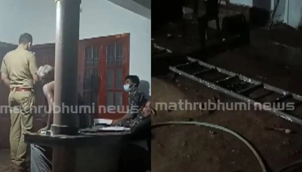 Man sets fire