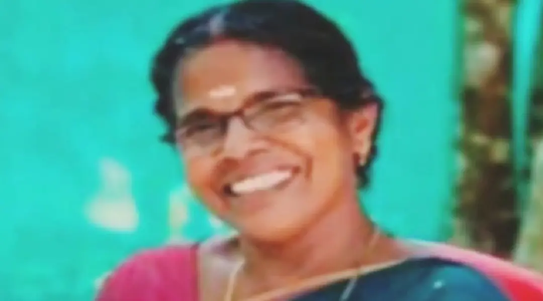 Rukmini | Photo: Mathrubhumi News Screengrab