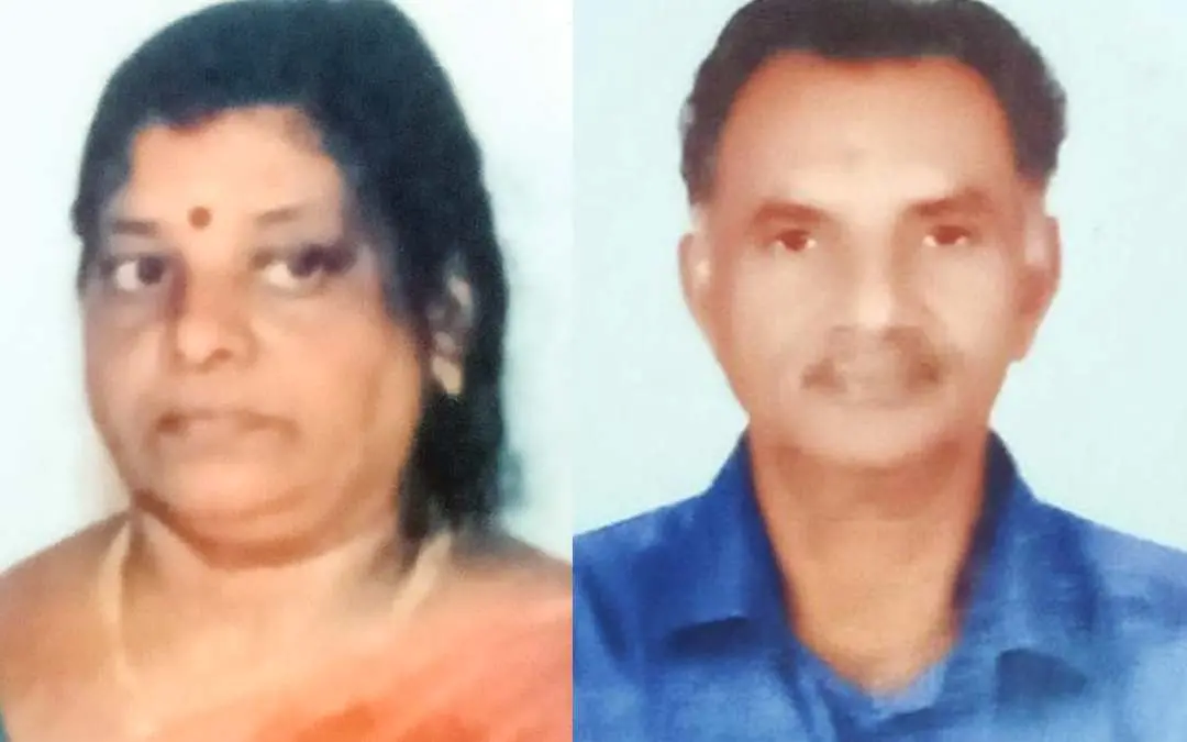 Lalithambika and Ravindran Pillai