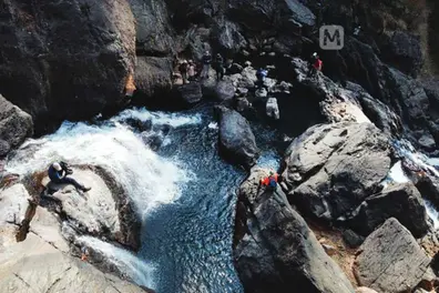 Kanthanpara waterfall retrieves its beauty with summer rains