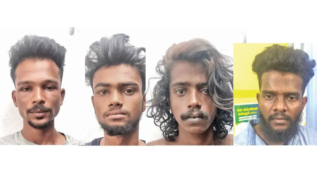 വിജിന്‍, വിജിത്ത്, ആകാശ്, വിനീത്‌