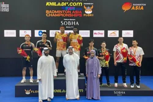 Over the moon after winning the Badminton Asia Championships title, says Satwiksairaj Rankireddy