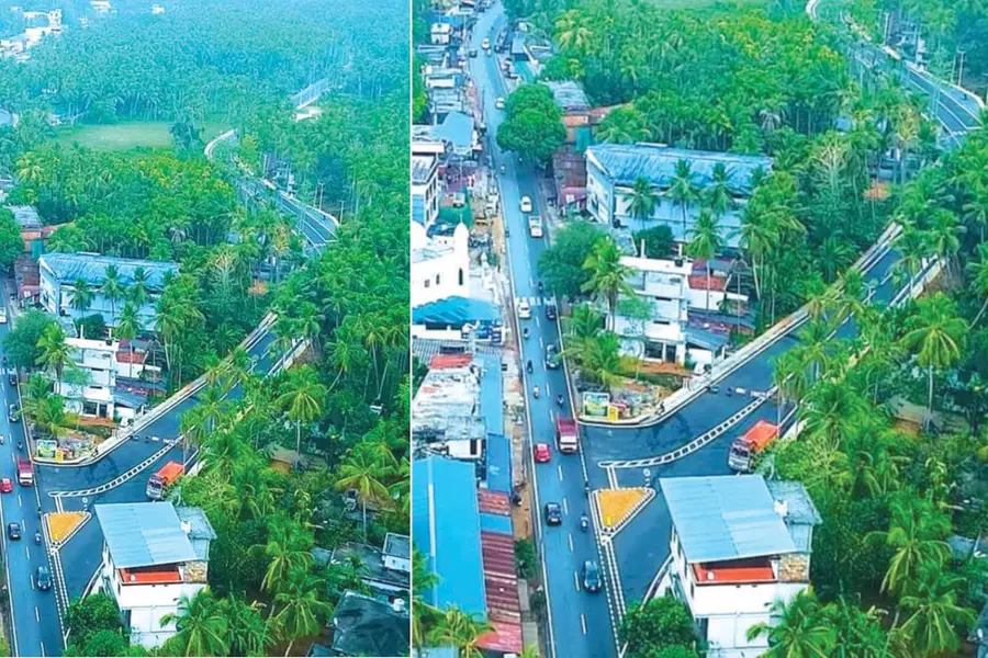 CM Pinarayi inaugurates Perambra bypass; 2.73 km road constructed by Uralungal under KIIFB funding