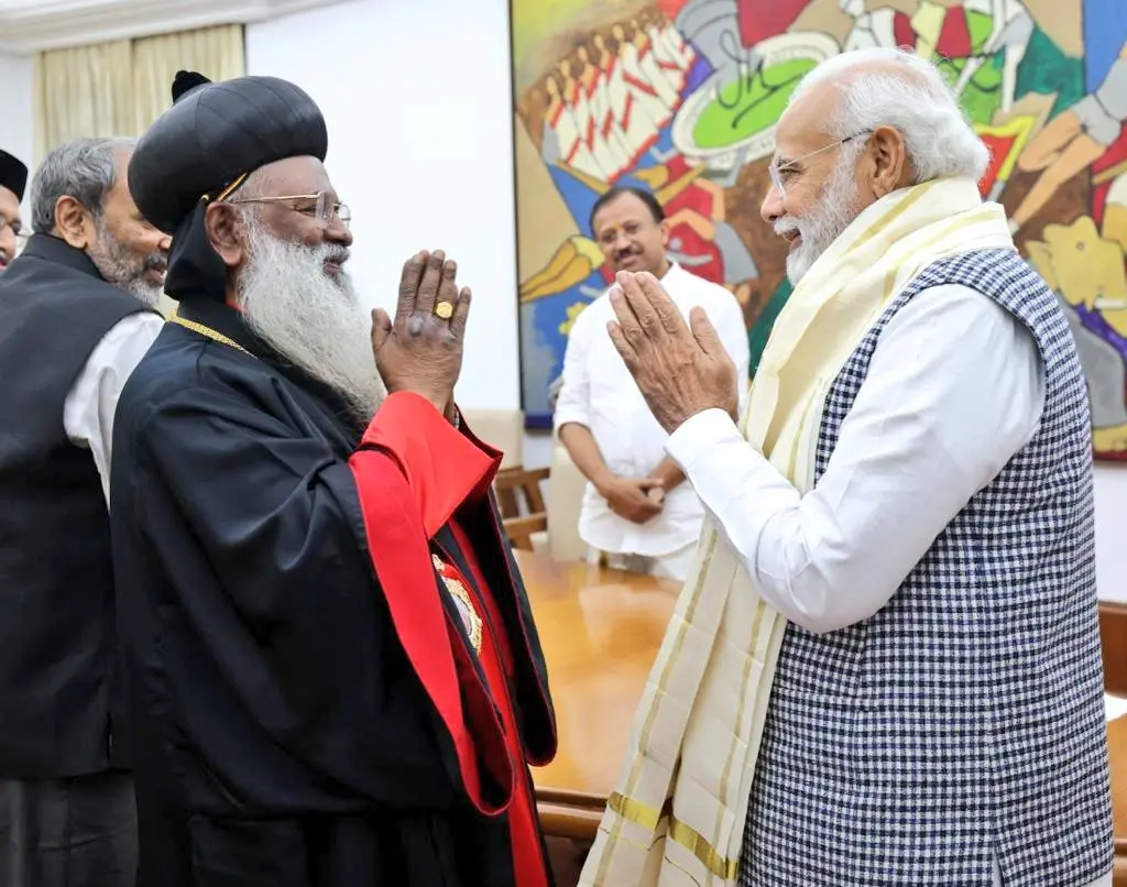 Baselios Marthoma Mathews III meets PM Modi | Twitter