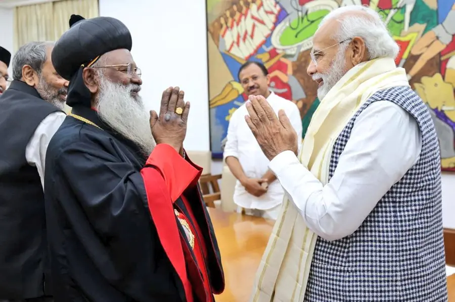 Head of Malankara Orthodox Syrian Church meets PM Modi