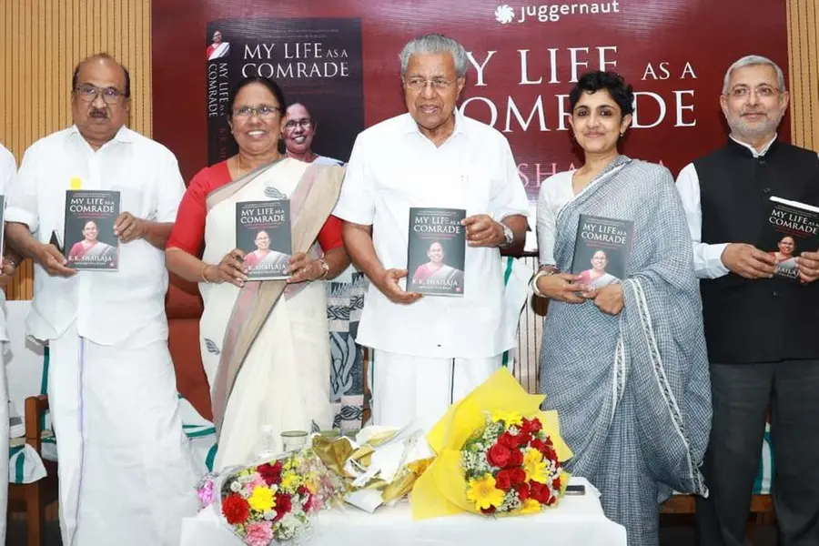 Pinarayi launches KK Shailaja's book, says politicians' memoirs narrative of country's history