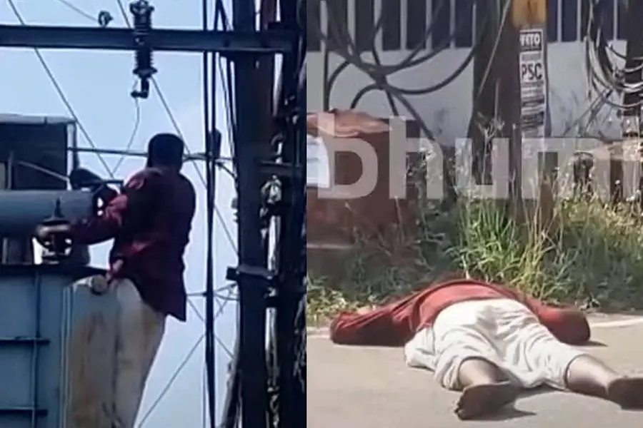 Youth attempts suicide climbing on transformer to escape police custody; gets electrocuted