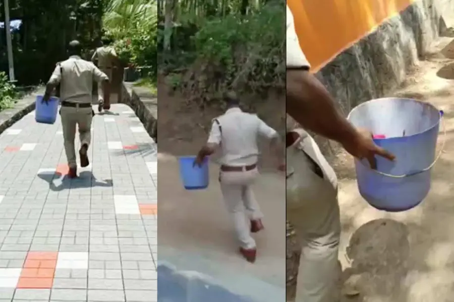 കുഞ്ഞ് ബക്കറ്റിലെന്ന് ഡോക്ടറോട് പറഞ്ഞത് യുവതിയുടെ മൂത്തമകന്; കുതിച്ച് പോലീസ്; അഭിനന്ദിച്ച് മന്ത്രി