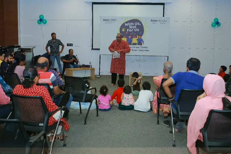 Aster Medcity organises event for kids with Down Syndrome