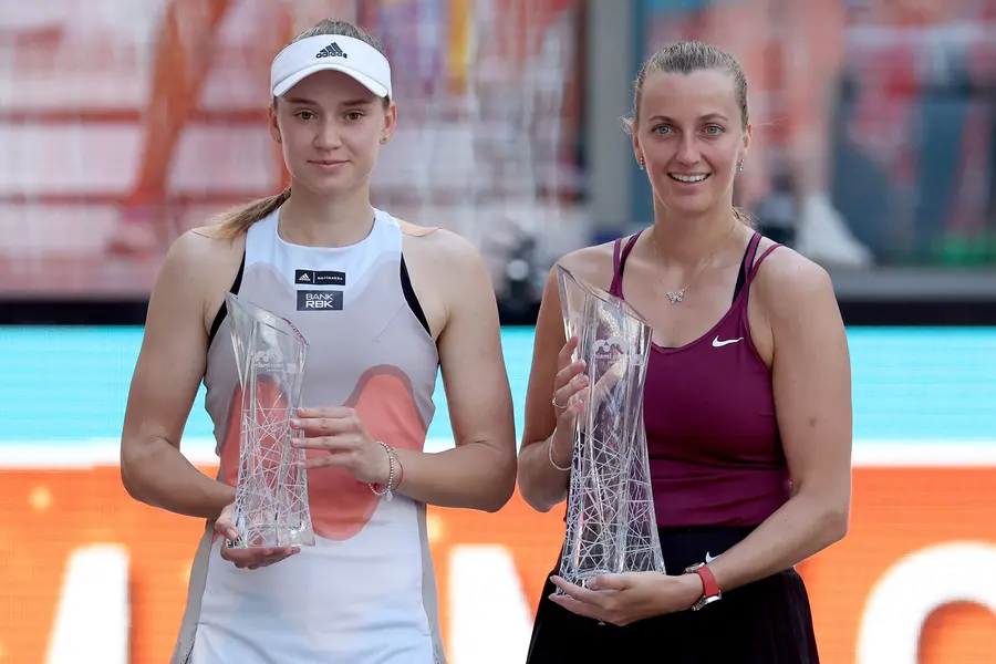 Miami Open: Veteran Kvitova defeats Rybakina for 30th WTA title