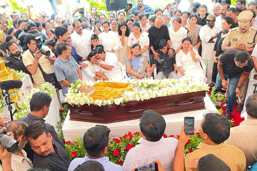 Innocent laid to rest with full state honours; thousands pay last respects