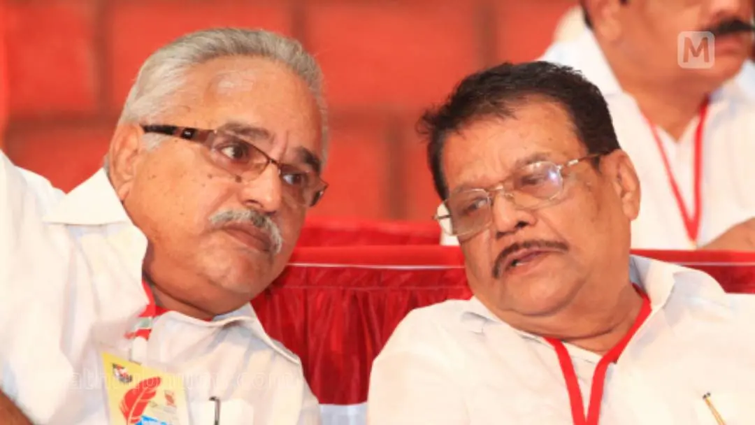 Kanam Rajendran-KE Ismail | Photo: EV Ragesh / Mathrubhumi