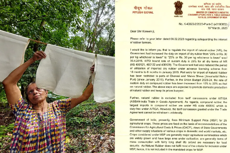 Union govt abandoned rubber farmers, says CPM