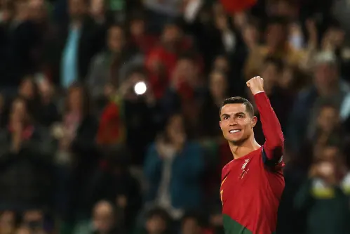 Ronaldo, Kane break records in wins for Portugal, England