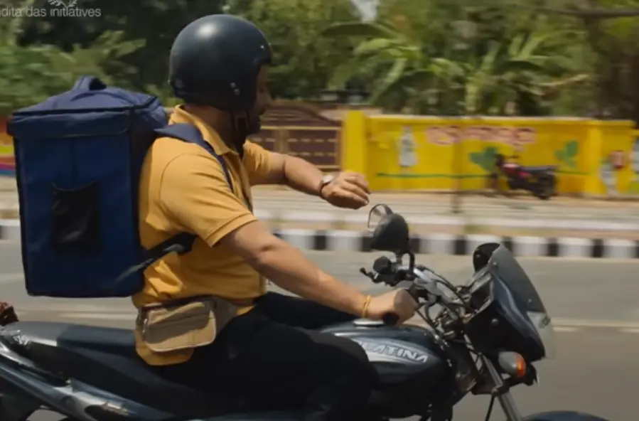 A videograb from trailer of Zwigato