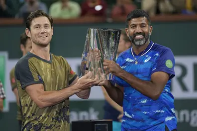 Indian Wells Masters: Rohan Bopanna-Matthew Ebden clinch men's doubles title