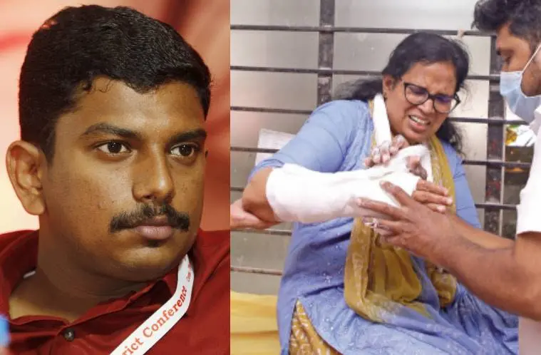 MLA KM Sachin Dev; MLA KK Rema in hospital | Photos: Mathrubhumi