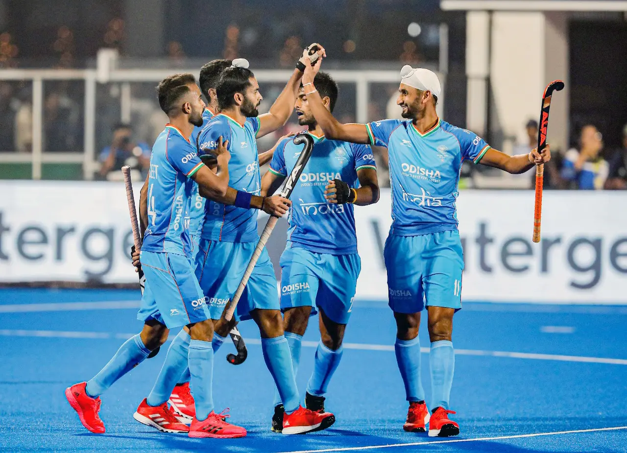 Indian men's hockey team players / File photo: ANI