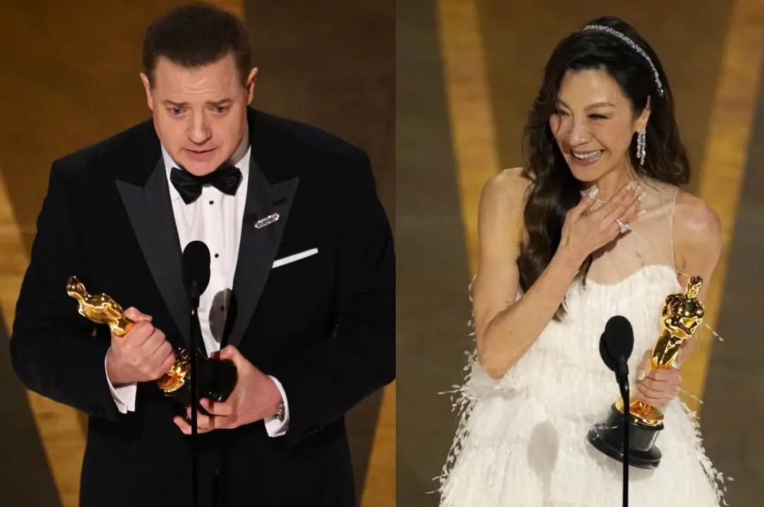 Brendan Fraser, Michelle Yeoh | Photo: AP