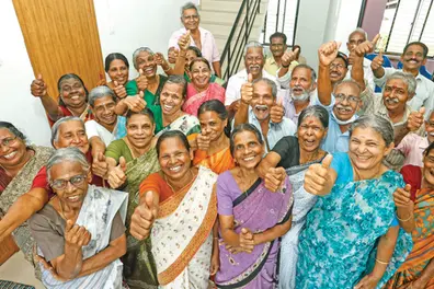 Elderly sing, dance and spread happiness... Isn’t that called ‘empowerment'
